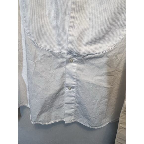 Suitsupply‎ Tuxedo Shirt 44/ 17.5 Men Slim Fit Egyptian Cotton French Cuff - Picture 4 of 14